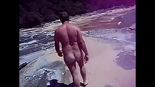 nat follows a nice nude arse